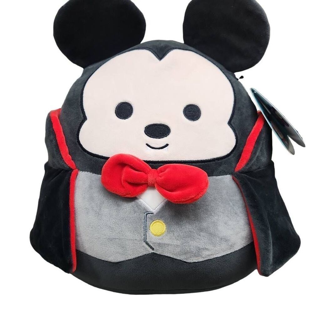 Disney Halloween Vampire Mickey Mouse Squishmallow - 12 inch